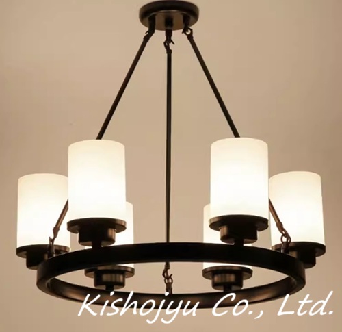 アンティーク調シャンデリア「VSA-SG10155B」6灯