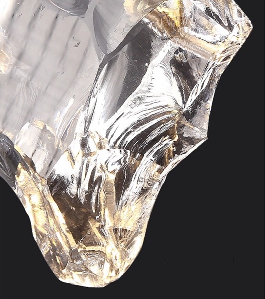 クリスタルシェードのモダンなペンダントライト「CO-COSK8016」シェード