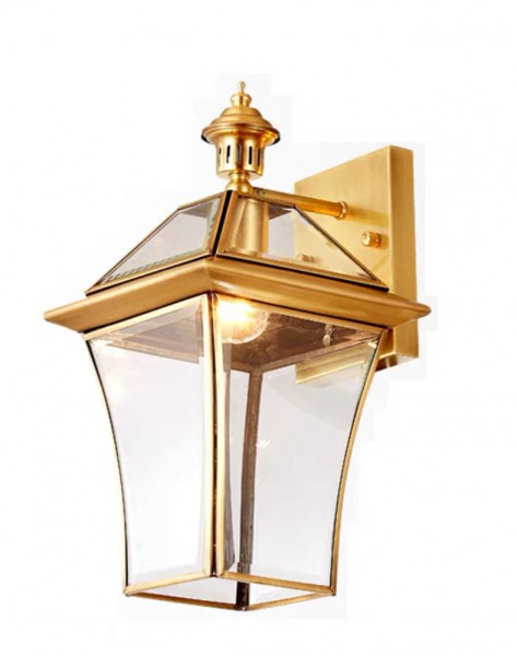 真鍮製外部照明「OM-088L1807CSH」1灯