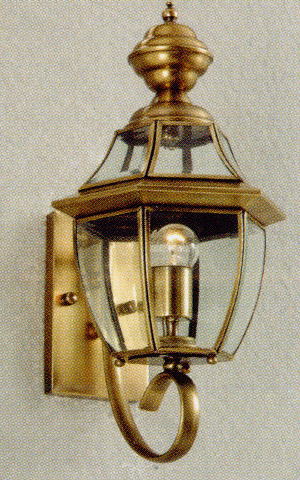 真鍮製外部照明「OM-088L1801C-1」1灯