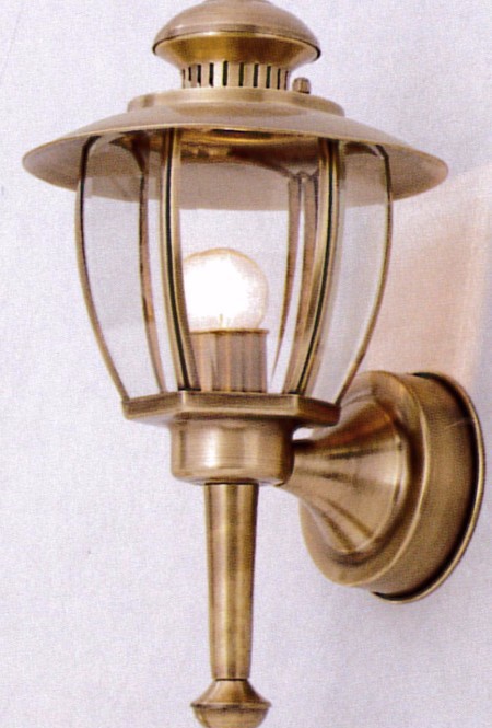 真鍮製外部照明「OM-088L640」1灯
