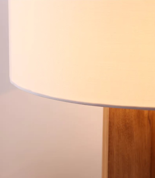 天然の無垢材の台座とT/C製シェードが美しいアーリーアメリカンのスタンドライト「ST-2303-72」シェード