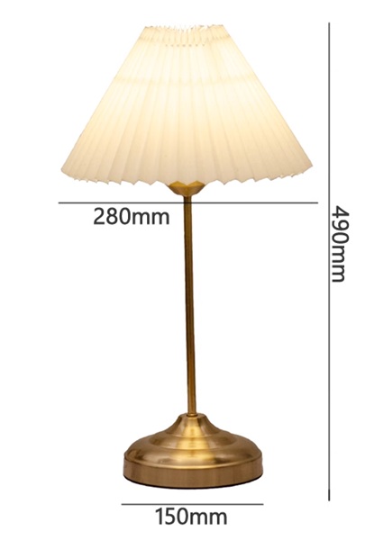 ヨーロピアンテイストのシンプルなスタンドライト「SDR-73-2」詳細サイズ