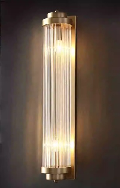 シンプルモダンなクリスタルシェードのブラケットライト「SKR-627-2」2灯