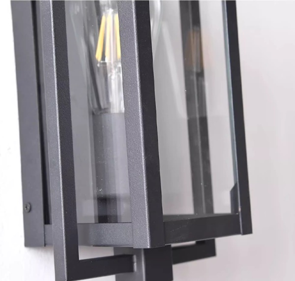 シンプルなデザインの外部照明「SK-N1028」シェード