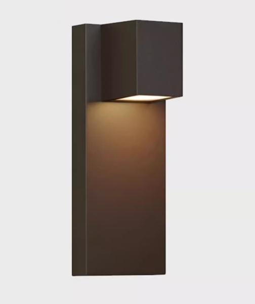 茶褐色のシンプルでモダンな屋外照明「SK-N1033」