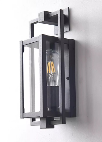 シンプルなデザインの外部照明「SK-N1028」消灯時