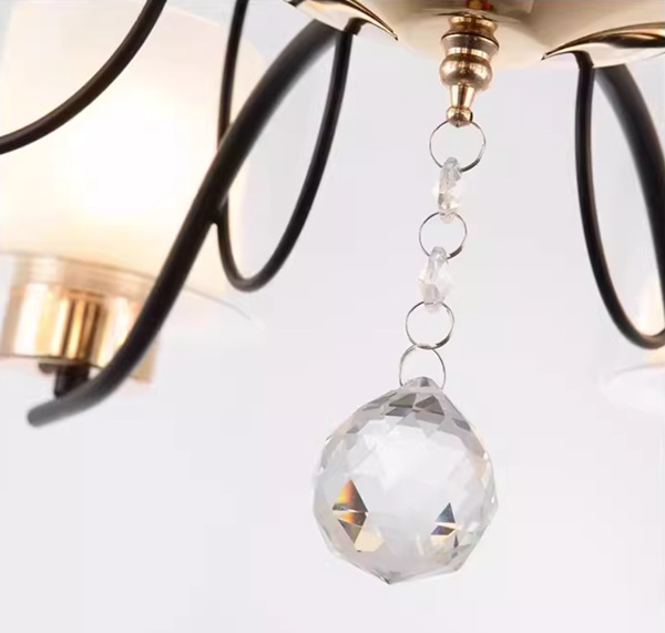 北欧テイストのデザイン照明「KB-6346-5」クリスタルボール