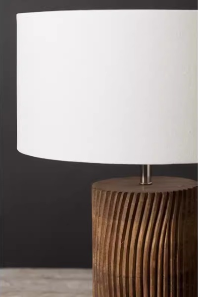 木製台座のレトロなスタンドライト「ST-2303-73」シェード