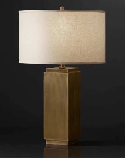 古銅色の台座とヘンプシェードのスタンドライト「ST-2303-71」1灯